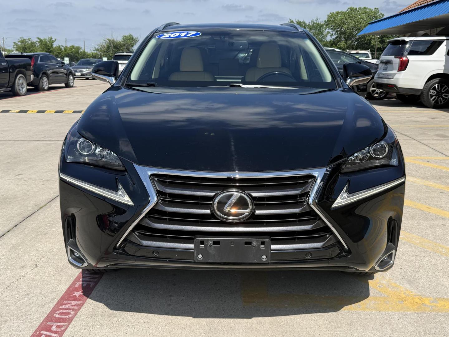2017 Obsidian /Black, leather Black, leatherette Creme, leather C Lexus NX 200t 56387 (JTJYARBZ7H2) with an 2.0L L4 DOHC 16V engine, 6-Speed Automatic transmission, located at 2401 E Main St., Grand Prairie, TX, 75050, (972) 262-4440, 32.748981, -96.969643 - Photo#14