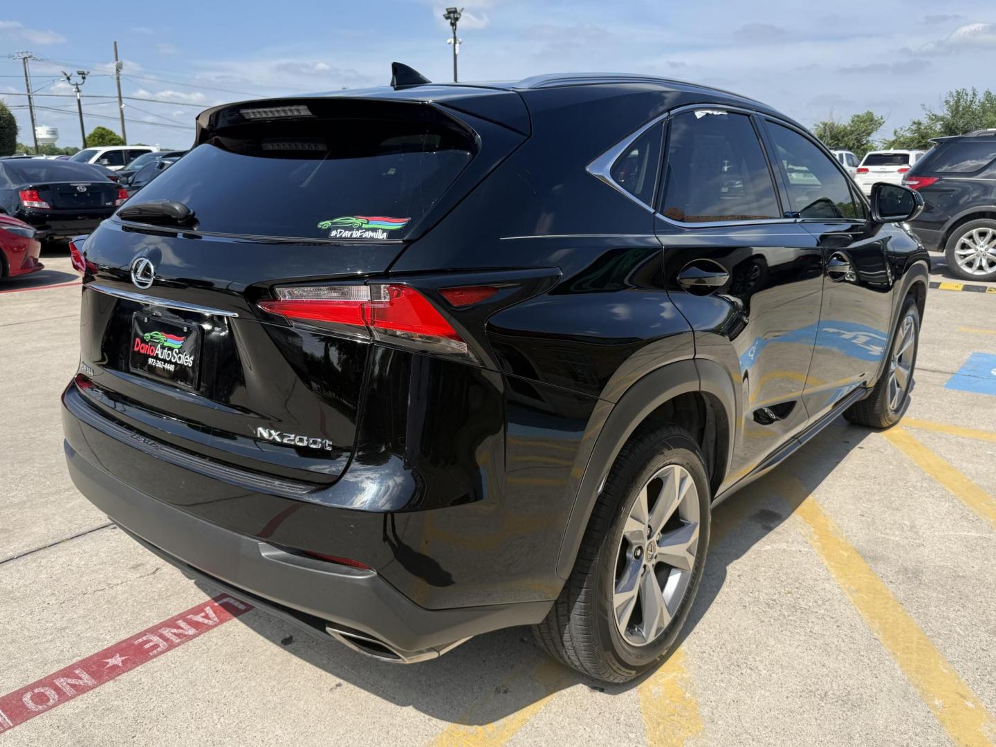 2017 Obsidian /Black, leather Black, leatherette Creme, leather C Lexus NX 200t 56387 (JTJYARBZ7H2) with an 2.0L L4 DOHC 16V engine, 6-Speed Automatic transmission, located at 2401 E Main St., Grand Prairie, TX, 75050, (972) 262-4440, 32.748981, -96.969643 - Photo#20