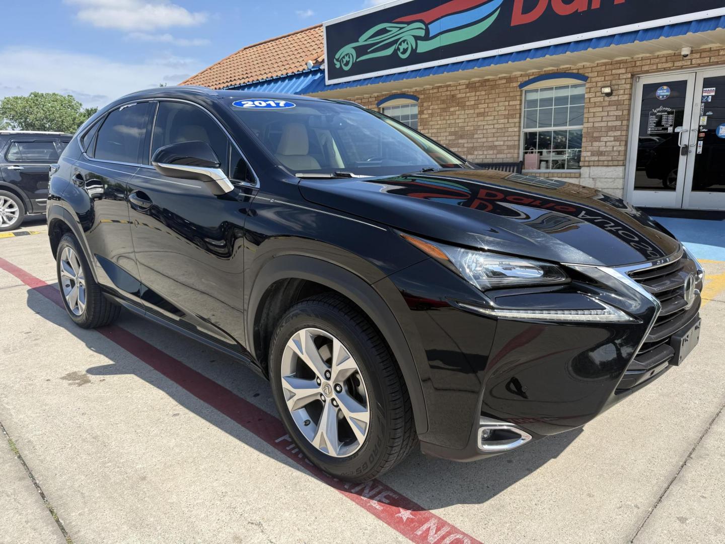 2017 Obsidian /Black, leather Black, leatherette Creme, leather C Lexus NX 200t 56387 (JTJYARBZ7H2) with an 2.0L L4 DOHC 16V engine, 6-Speed Automatic transmission, located at 2401 E Main St., Grand Prairie, TX, 75050, (972) 262-4440, 32.748981, -96.969643 - Photo#25
