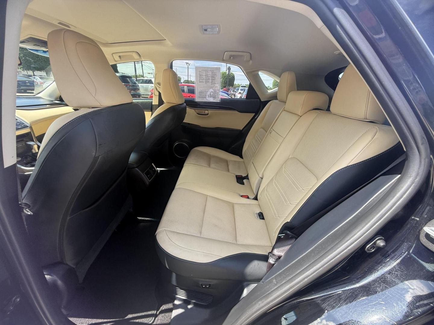 2017 Obsidian /Black, leather Black, leatherette Creme, leather C Lexus NX 200t 56387 (JTJYARBZ7H2) with an 2.0L L4 DOHC 16V engine, 6-Speed Automatic transmission, located at 2401 E Main St., Grand Prairie, TX, 75050, (972) 262-4440, 32.748981, -96.969643 - Photo#29