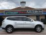 2017 Silver Ice Metallic /Dark Titanium / Light Titanium, leather Dark Titan Chevrolet Traverse 54947 (1GNKRHKDXHJ) with an 3.6L V6 DOHC 24V engine, 6-Speed Automatic transmission, located at 2401 E Main St., Grand Prairie, TX, 75050, (972) 262-4440, 32.748981, -96.969643 - Photo#2