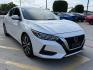 2022 Aspen White Tricoat /Tan Charcoal Nissan Sentra 77833 (3N1AB8CV5NY) with an 1.8L L4 SFI DOHC 16V engine, Continuously Variable Transmission transmission, located at 2401 E Main St., Grand Prairie, TX, 75050, (972) 262-4440, 32.748981, -96.969643 - Photo#21