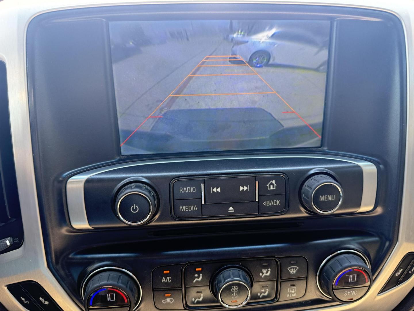 2014 Onyx Black /Cocoa/Dune Cocoa/Dune Jet Black Jet Black Jet Blac GMC Sierra 1500 47294 (3GTP1VEC1EG) with an 5.3L V8 OHV 16V engine, 6-Speed Automatic transmission, located at 2401 E Main St., Grand Prairie, TX, 75050, (972) 262-4440, 32.748981, -96.969643 - Photo#2
