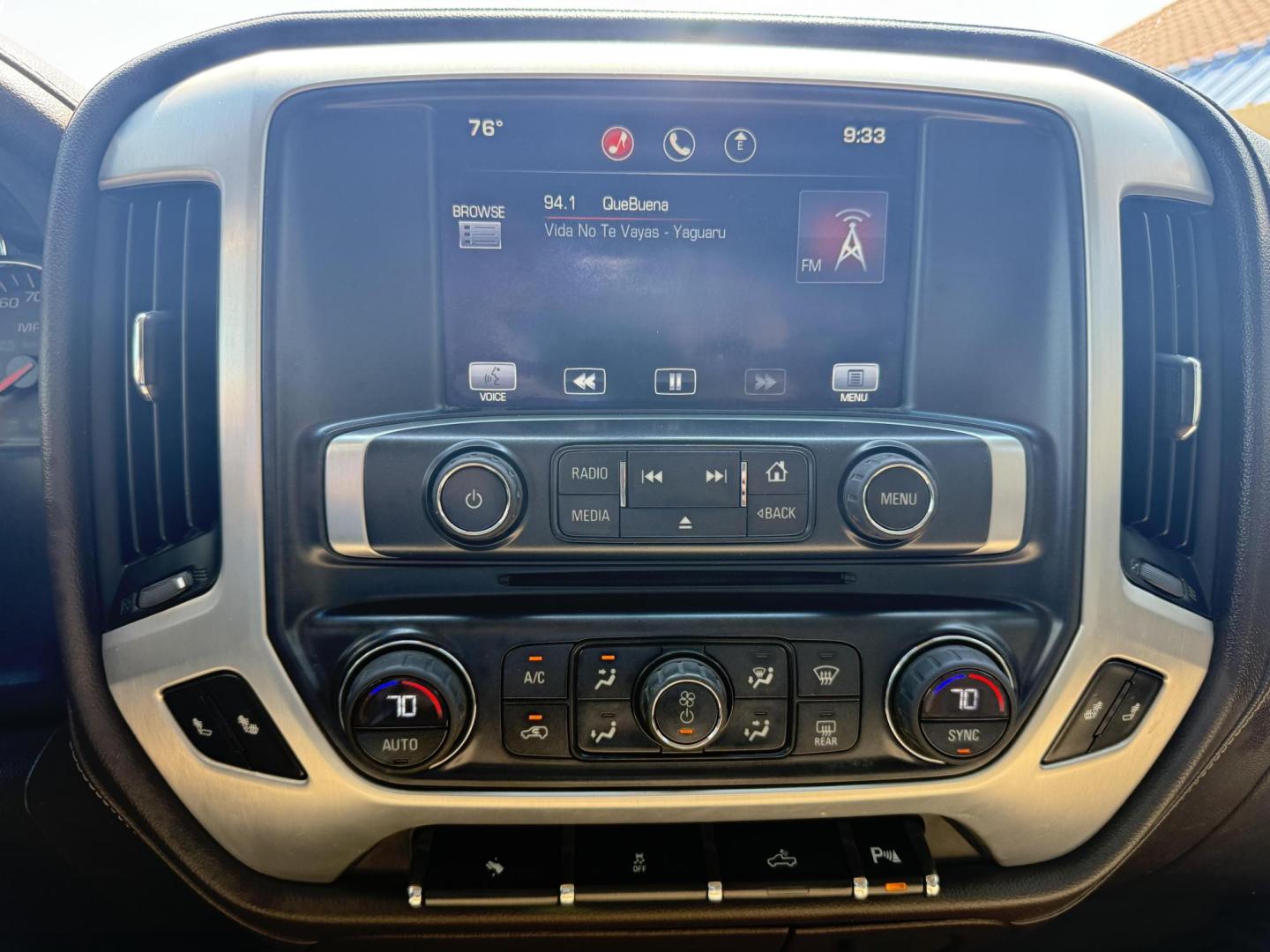 2014 Onyx Black /Cocoa/Dune Cocoa/Dune Jet Black Jet Black Jet Blac GMC Sierra 1500 47294 (3GTP1VEC1EG) with an 5.3L V8 OHV 16V engine, 6-Speed Automatic transmission, located at 2401 E Main St., Grand Prairie, TX, 75050, (972) 262-4440, 32.748981, -96.969643 - Photo#6