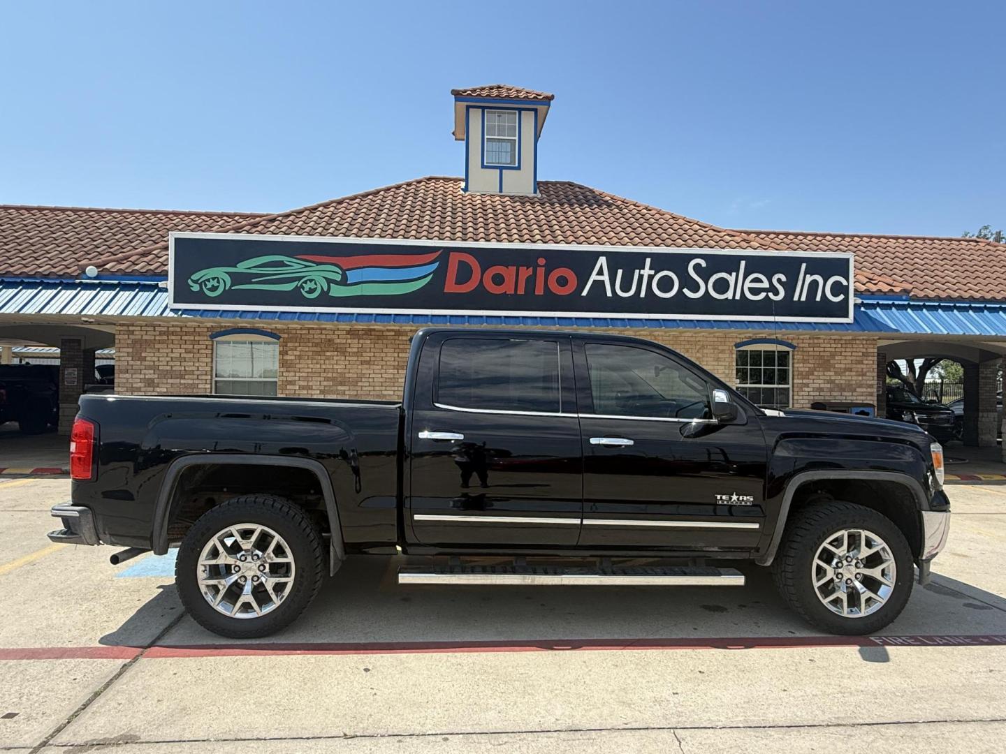 2014 Onyx Black /Cocoa/Dune Cocoa/Dune Jet Black Jet Black Jet Blac GMC Sierra 1500 47294 (3GTP1VEC1EG) with an 5.3L V8 OHV 16V engine, 6-Speed Automatic transmission, located at 2401 E Main St., Grand Prairie, TX, 75050, (972) 262-4440, 32.748981, -96.969643 - Photo#12