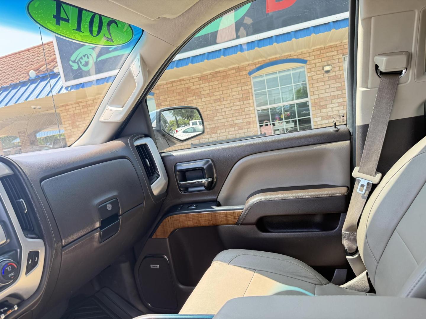 2014 Onyx Black /Cocoa/Dune Cocoa/Dune Jet Black Jet Black Jet Blac GMC Sierra 1500 47294 (3GTP1VEC1EG) with an 5.3L V8 OHV 16V engine, 6-Speed Automatic transmission, located at 2401 E Main St., Grand Prairie, TX, 75050, (972) 262-4440, 32.748981, -96.969643 - Photo#21