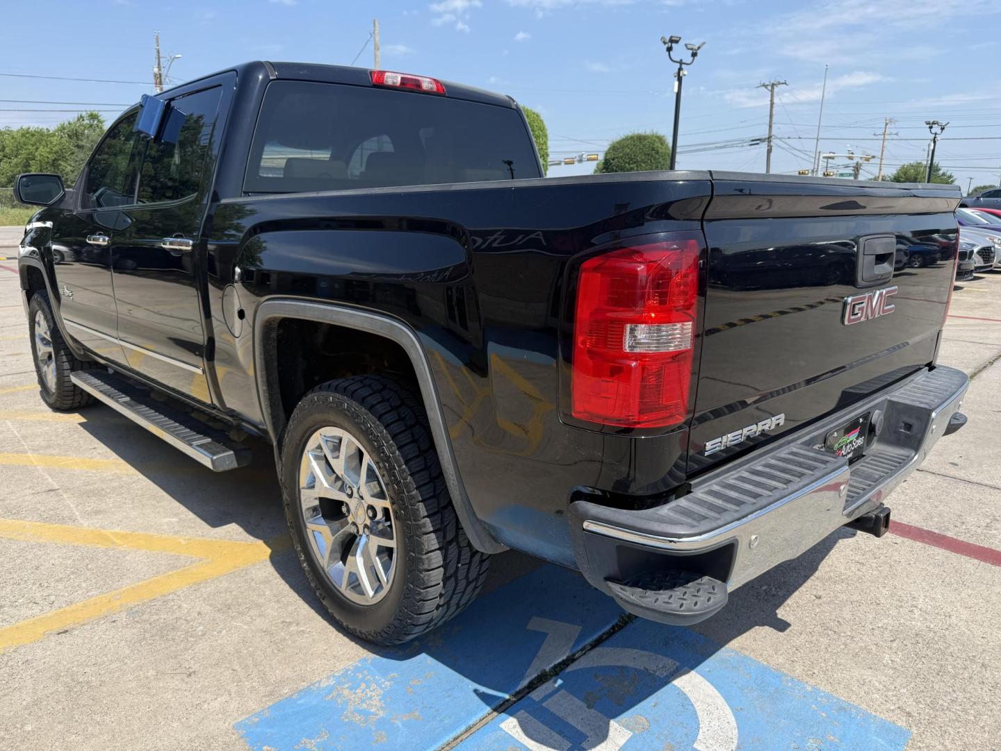 2014 Onyx Black /Cocoa/Dune Cocoa/Dune Jet Black Jet Black Jet Blac GMC Sierra 1500 47294 (3GTP1VEC1EG) with an 5.3L V8 OHV 16V engine, 6-Speed Automatic transmission, located at 2401 E Main St., Grand Prairie, TX, 75050, (972) 262-4440, 32.748981, -96.969643 - Photo#25