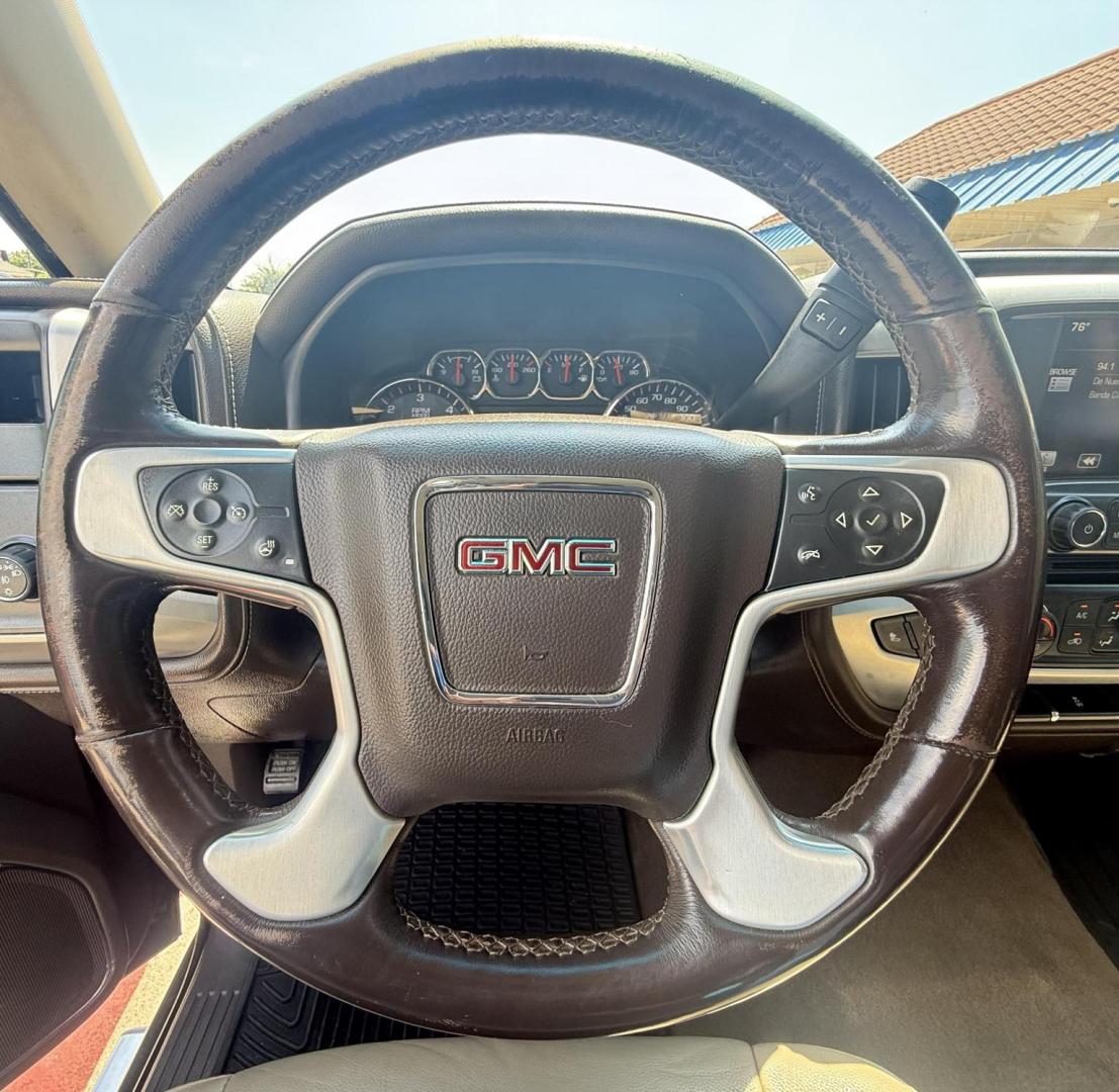 2014 Onyx Black /Cocoa/Dune Cocoa/Dune Jet Black Jet Black Jet Blac GMC Sierra 1500 47294 (3GTP1VEC1EG) with an 5.3L V8 OHV 16V engine, 6-Speed Automatic transmission, located at 2401 E Main St., Grand Prairie, TX, 75050, (972) 262-4440, 32.748981, -96.969643 - Photo#29