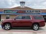 2020 Siren Red Tintcoat /Cocoa/Dune, leather Jet Black, leather Jet Black/D Chevrolet Suburban 70487 (1GNSCHKC8LR) with an 5.3L V8 OHV 16V engine, 6-Speed Automatic transmission, located at 2401 E Main St., Grand Prairie, TX, 75050, (972) 262-4440, 32.748981, -96.969643 - Photo#3