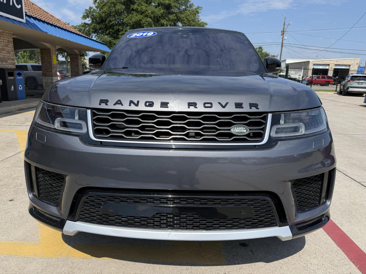 2019 Bosphorus Grey SVO Ultra Metallic Gloss /Ebony w/Cirrus Headliner, premium leather Ebony, p Land Rover Range Rover Sport 66602 (SALWR2RV3KA) with an 3.0L V6 24V DOHC SUPERCHARGED engine, 8-Speed Automatic transmission, located at 2401 E Main St., Grand Prairie, TX, 75050, (972) 262-4440, 32.748981, -96.969643 - Photo#4