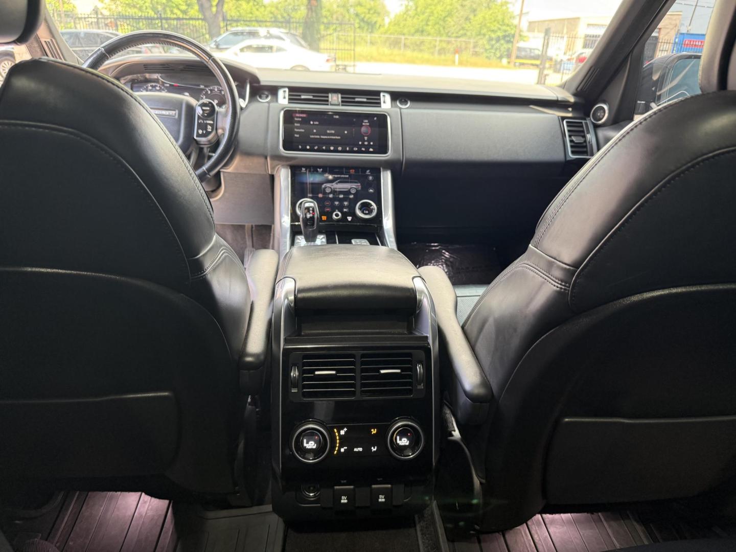 2019 Bosphorus Grey SVO Ultra Metallic Gloss /Ebony w/Cirrus Headliner, premium leather Ebony, p Land Rover Range Rover Sport 66602 (SALWR2RV3KA) with an 3.0L V6 24V DOHC SUPERCHARGED engine, 8-Speed Automatic transmission, located at 2401 E Main St., Grand Prairie, TX, 75050, (972) 262-4440, 32.748981, -96.969643 - Photo#13