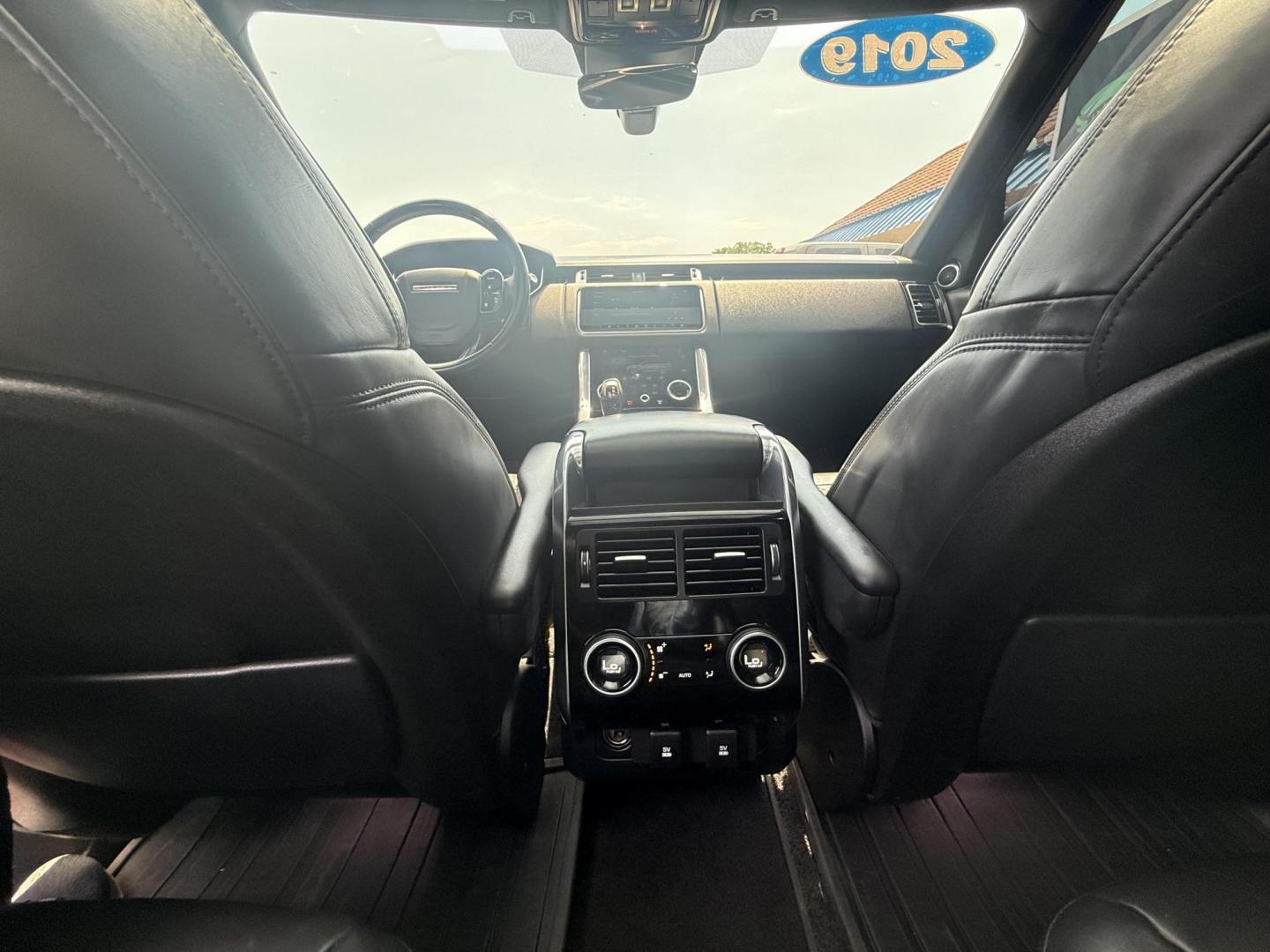 2019 Bosphorus Grey SVO Ultra Metallic Gloss /Ebony w/Cirrus Headliner, premium leather Ebony, p Land Rover Range Rover Sport 66602 (SALWR2RV3KA) with an 3.0L V6 24V DOHC SUPERCHARGED engine, 8-Speed Automatic transmission, located at 2401 E Main St., Grand Prairie, TX, 75050, (972) 262-4440, 32.748981, -96.969643 - Photo#16