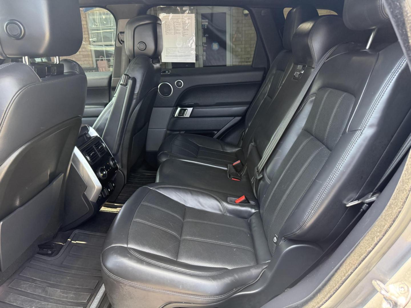 2019 Bosphorus Grey SVO Ultra Metallic Gloss /Ebony w/Cirrus Headliner, premium leather Ebony, p Land Rover Range Rover Sport 66602 (SALWR2RV3KA) with an 3.0L V6 24V DOHC SUPERCHARGED engine, 8-Speed Automatic transmission, located at 2401 E Main St., Grand Prairie, TX, 75050, (972) 262-4440, 32.748981, -96.969643 - Photo#30
