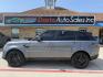 2019 Bosphorus Grey SVO Ultra Metallic Gloss /Ebony w/Cirrus Headliner, premium leather Ebony, p Land Rover Range Rover Sport 66602 (SALWR2RV3KA) with an 3.0L V6 24V DOHC SUPERCHARGED engine, 8-Speed Automatic transmission, located at 2401 E Main St., Grand Prairie, TX, 75050, (972) 262-4440, 32.748981, -96.969643 - Photo#34