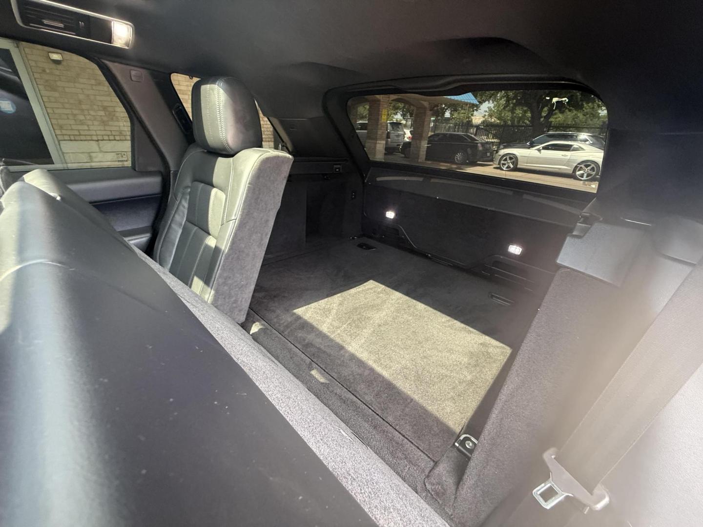 2019 Bosphorus Grey SVO Ultra Metallic Gloss /Ebony w/Cirrus Headliner, premium leather Ebony, p Land Rover Range Rover Sport 66602 (SALWR2RV3KA) with an 3.0L V6 24V DOHC SUPERCHARGED engine, 8-Speed Automatic transmission, located at 2401 E Main St., Grand Prairie, TX, 75050, (972) 262-4440, 32.748981, -96.969643 - Photo#35