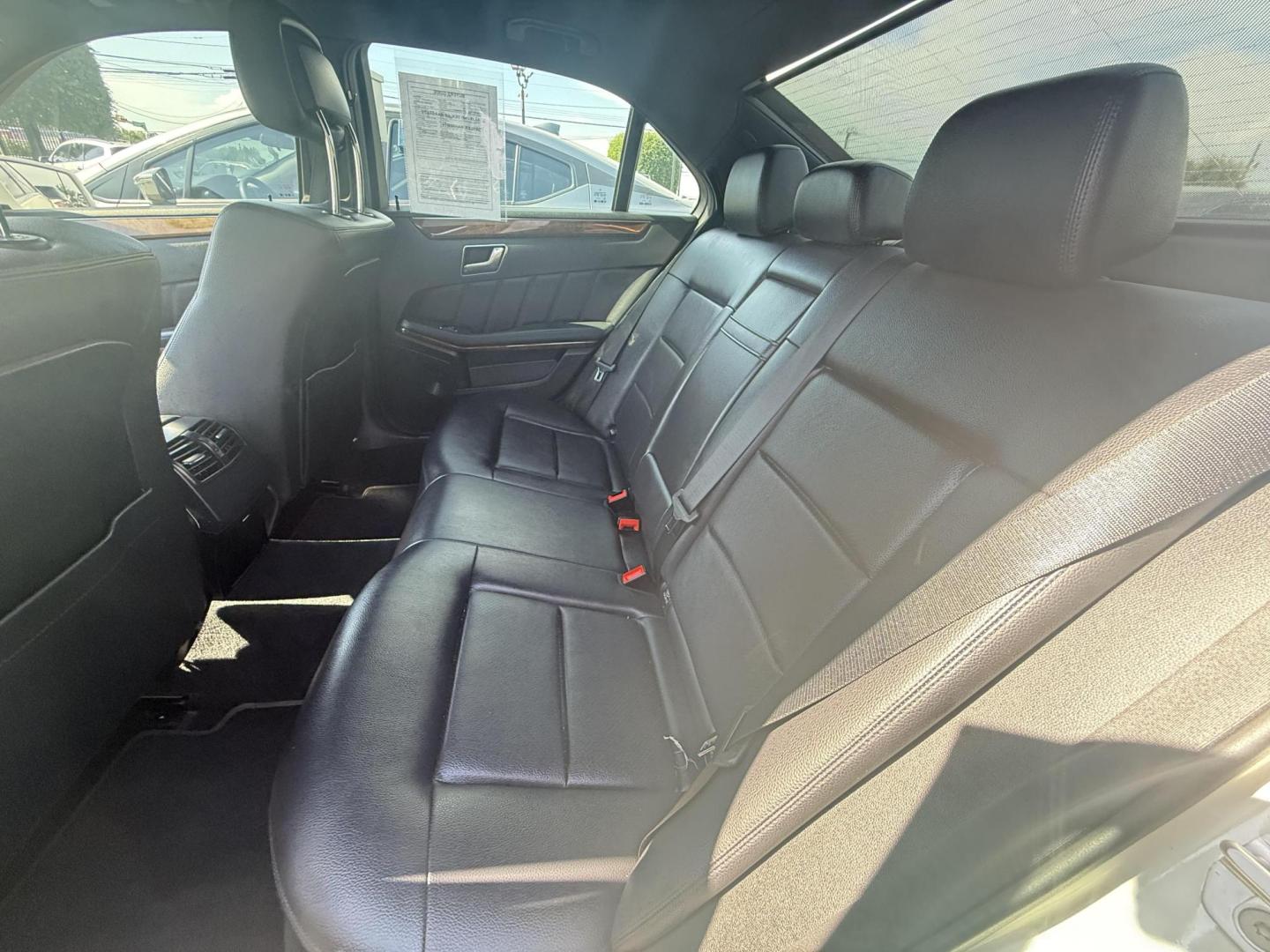 2012 Arctic White /Almond/Black Leather Interior Almond/Black Vinyl I Mercedes-Benz E-Class 43858 (WDDHF5KB1CA) with an 3.5L V6 DOHC 24V engine, 7-Speed Automatic transmission, located at 2401 E Main St., Grand Prairie, TX, 75050, (972) 262-4440, 32.748981, -96.969643 - Photo#26