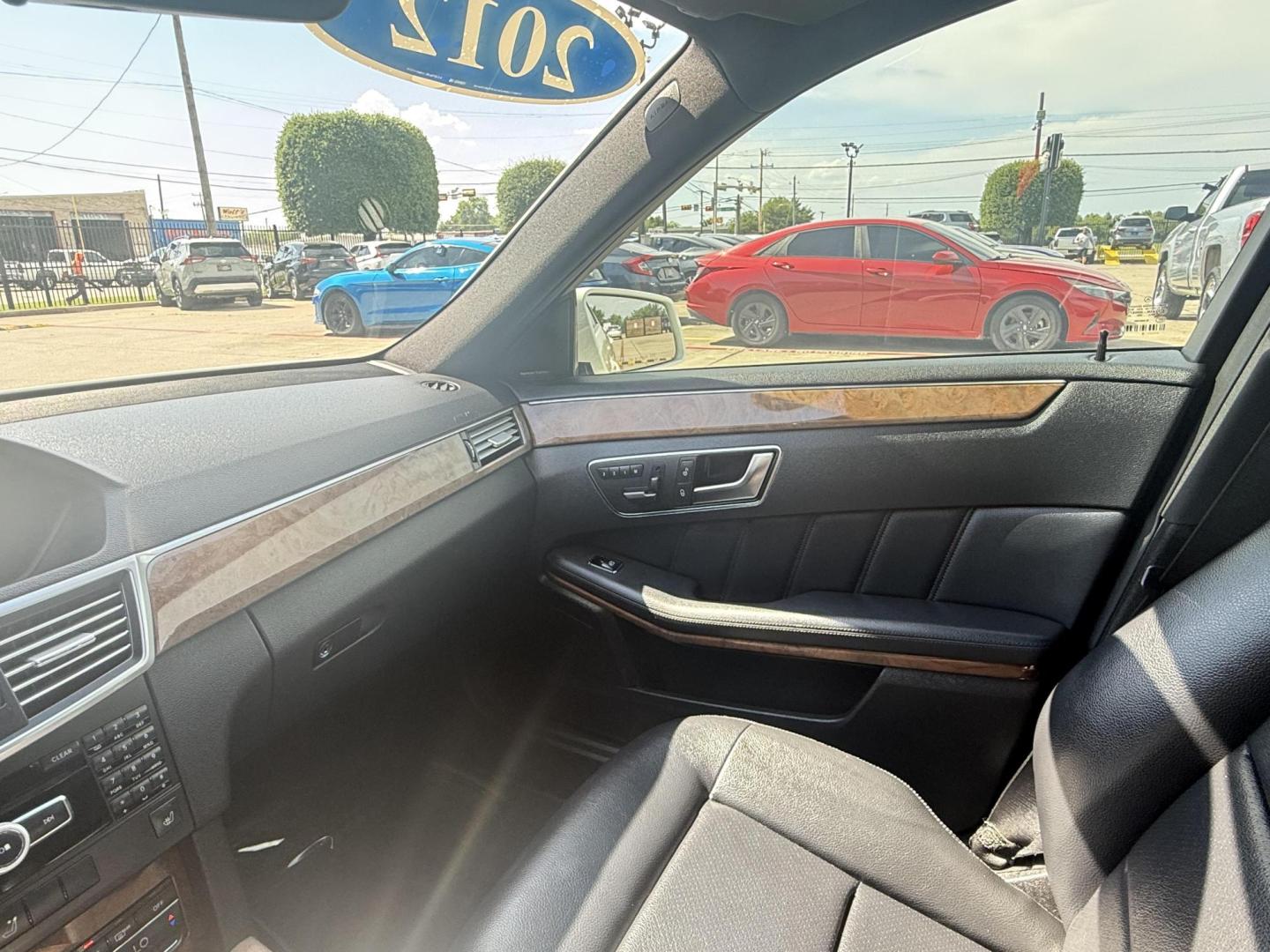 2012 Arctic White /Almond/Black Leather Interior Almond/Black Vinyl I Mercedes-Benz E-Class 43858 (WDDHF5KB1CA) with an 3.5L V6 DOHC 24V engine, 7-Speed Automatic transmission, located at 2401 E Main St., Grand Prairie, TX, 75050, (972) 262-4440, 32.748981, -96.969643 - Photo#29