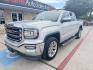 2018 Quicksilver Metallic /Cocoa/Dune, leather Dark Ash Seats w/Jet Black Int GMC Sierra 1500 60193 (3GTP1NEC6JG) with an 5.3L V8 OHV 16V engine, 6-Speed Automatic transmission, located at 2401 E Main St., Grand Prairie, TX, 75050, (972) 262-4440, 32.748981, -96.969643 - Photo#0
