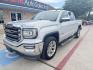 2018 Quicksilver Metallic /Cocoa/Dune, leather Dark Ash Seats w/Jet Black Int GMC Sierra 1500 60193 (3GTP1NEC6JG) with an 5.3L V8 OHV 16V engine, 6-Speed Automatic transmission, located at 2401 E Main St., Grand Prairie, TX, 75050, (972) 262-4440, 32.748981, -96.969643 - Photo#8