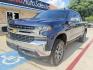 2021 Northsky Blue Metallic /Gideon/Very Dark Atmosphere, cloth Gideon/Very Dar Chevrolet Silverado 1500 74656 (1GCUYDET5MZ) with an 3.0L L6 DOHC 16V TURBO DIESEL engine, 6-Speed Automatic transmission, located at 2401 E Main St., Grand Prairie, TX, 75050, (972) 262-4440, 32.748981, -96.969643 - Photo#0