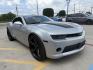 2015 Silver Ice Metallic /Beige Black Gray Chevrolet Camaro 49804 (2G1FD1E36F9) with an 3.6L V6 DOHC 24V FFV engine, 6-Speed Automatic transmission, located at 2401 E Main St., Grand Prairie, TX, 75050, (972) 262-4440, 32.748981, -96.969643 - Photo#17