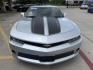 2015 Silver Ice Metallic /Beige Black Gray Chevrolet Camaro 49804 (2G1FD1E36F9) with an 3.6L V6 DOHC 24V FFV engine, 6-Speed Automatic transmission, located at 2401 E Main St., Grand Prairie, TX, 75050, (972) 262-4440, 32.748981, -96.969643 - Photo#20