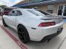 2015 Silver Ice Metallic /Beige Black Gray Chevrolet Camaro 49804 (2G1FD1E36F9) with an 3.6L V6 DOHC 24V FFV engine, 6-Speed Automatic transmission, located at 2401 E Main St., Grand Prairie, TX, 75050, (972) 262-4440, 32.748981, -96.969643 - Photo#24