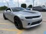 2015 Silver Ice Metallic /Beige Black Gray Chevrolet Camaro 49804 (2G1FD1E36F9) with an 3.6L V6 DOHC 24V FFV engine, 6-Speed Automatic transmission, located at 2401 E Main St., Grand Prairie, TX, 75050, (972) 262-4440, 32.748981, -96.969643 - Photo#28