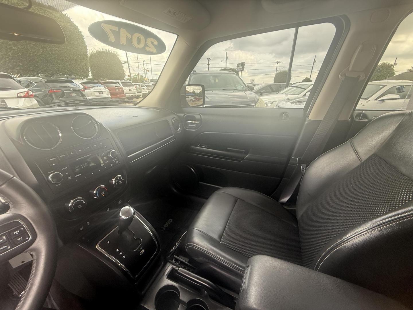2017 White Knuckle Clear Coat /Dark Slate Gray, premium cloth Dark Slate Gray/Lig Jeep Patriot 55315 (1C4NJPBA1HD) with an 2.0L L4 DOHC 16V engine, Continuously Variable Transmission5-Speed Manual transmission, located at 2401 E Main St., Grand Prairie, TX, 75050, (972) 262-4440, 32.748981, -96.969643 - Photo#7