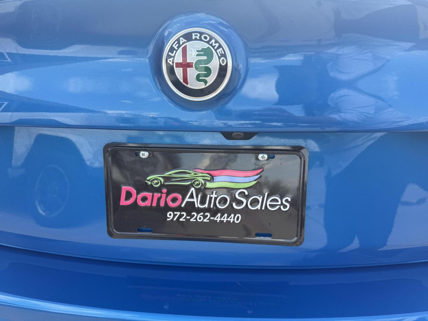 2020 Misano Blue Metallic /Black, leather Black/Ice, leather Black/Red, leath Alfa Romeo Giulia 73093 (ZARFANBN1L7) with an 2.0L L4 DOHC 16V engine, 8-Speed Automatic transmission, located at 2401 E Main St., Grand Prairie, TX, 75050, (972) 262-4440, 32.748981, -96.969643 - Photo#22