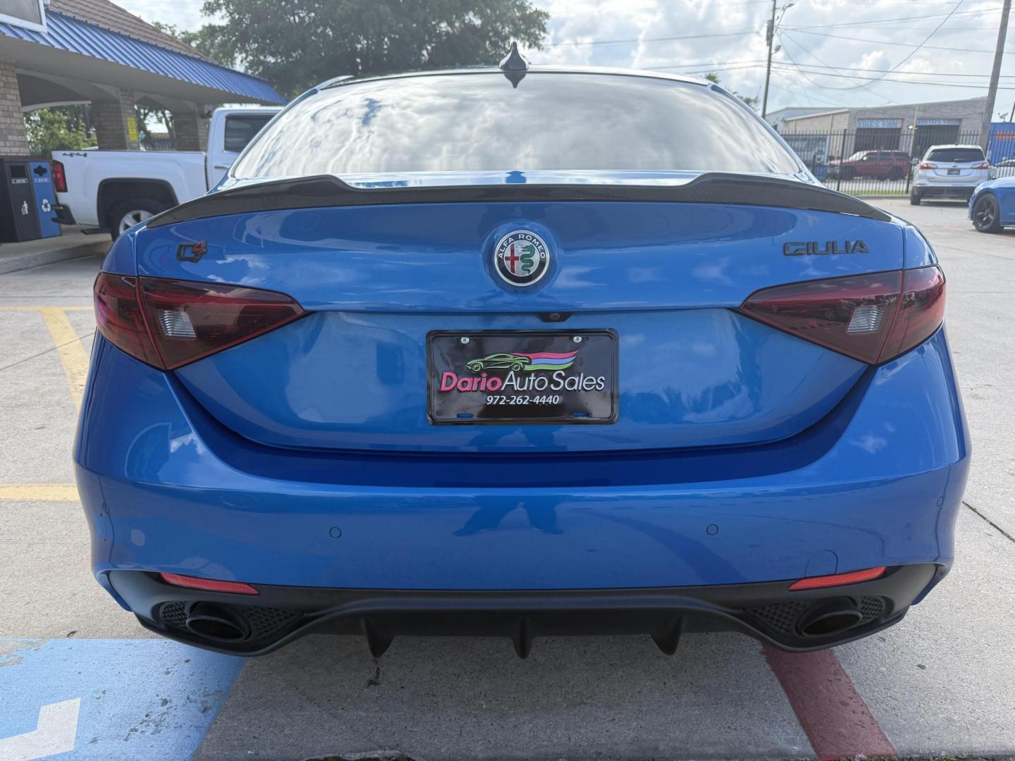 2020 Misano Blue Metallic /Black, leather Black/Ice, leather Black/Red, leath Alfa Romeo Giulia 73093 (ZARFANBN1L7) with an 2.0L L4 DOHC 16V engine, 8-Speed Automatic transmission, located at 2401 E Main St., Grand Prairie, TX, 75050, (972) 262-4440, 32.748981, -96.969643 - Photo#26