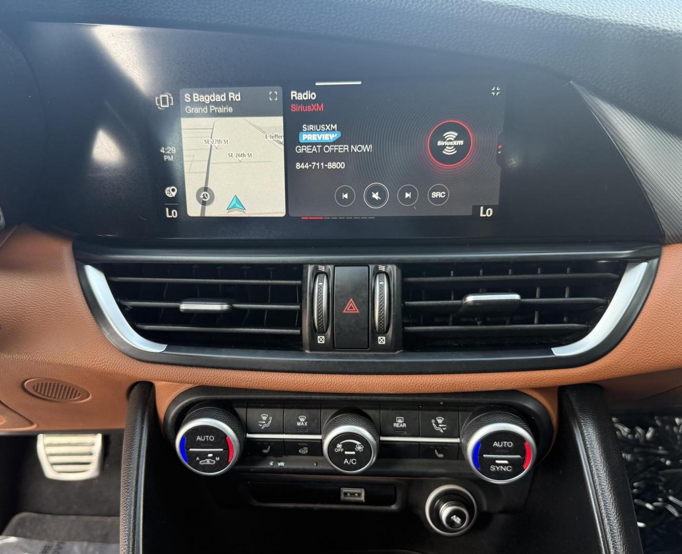 2020 Misano Blue Metallic /Black, leather Black/Ice, leather Black/Red, leath Alfa Romeo Giulia 73093 (ZARFANBN1L7) with an 2.0L L4 DOHC 16V engine, 8-Speed Automatic transmission, located at 2401 E Main St., Grand Prairie, TX, 75050, (972) 262-4440, 32.748981, -96.969643 - Photo#32