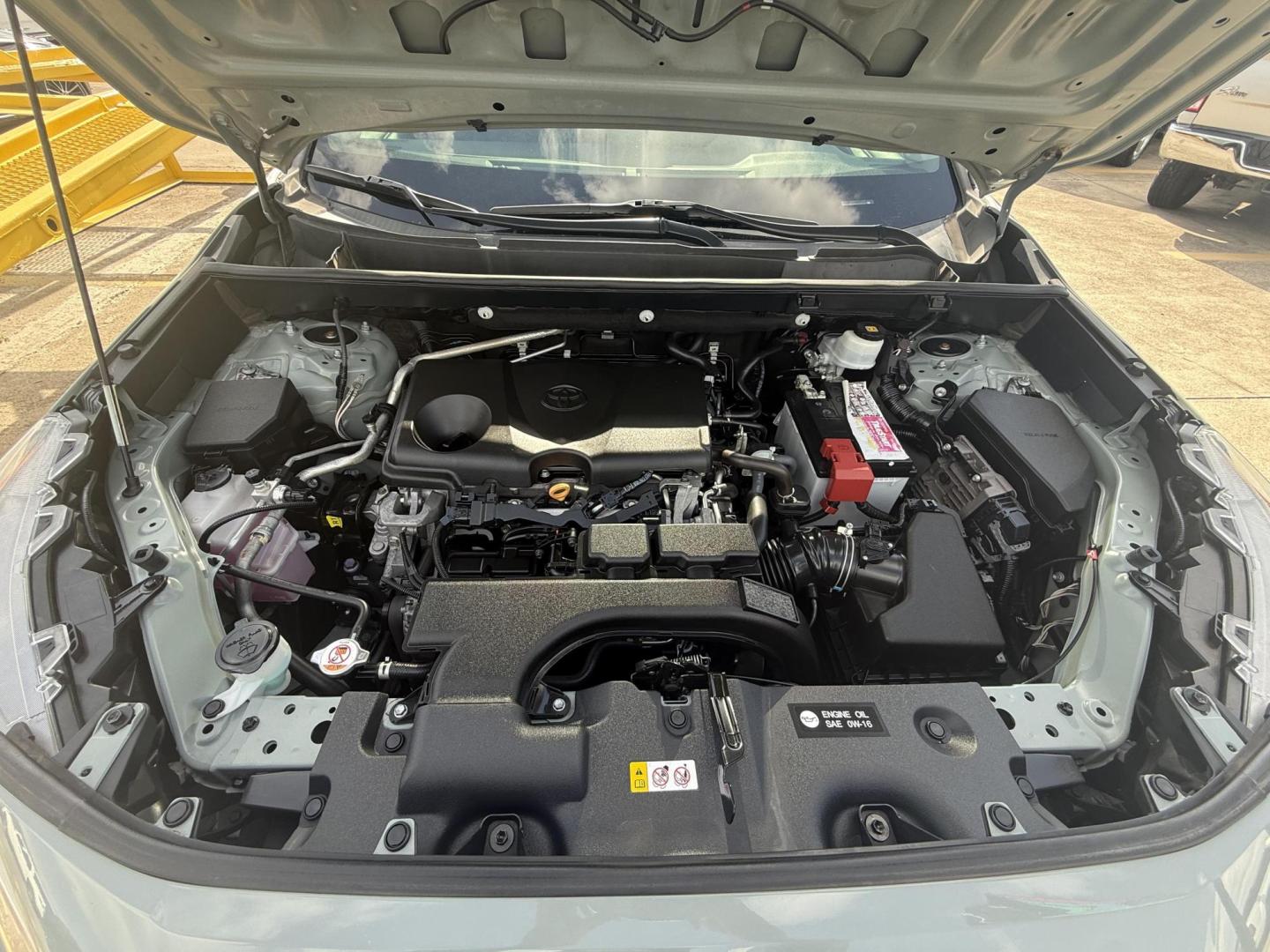 2019 Lunar Rock /Black, leatherette Mocha, leatherette Toyota RAV4 67278 (2T3J1RFV9KC) with an 2.5L L4 DOHC 16V engine, 8-Speed Automatic transmission, located at 2401 E Main St., Grand Prairie, TX, 75050, (972) 262-4440, 32.748981, -96.969643 - Photo#7