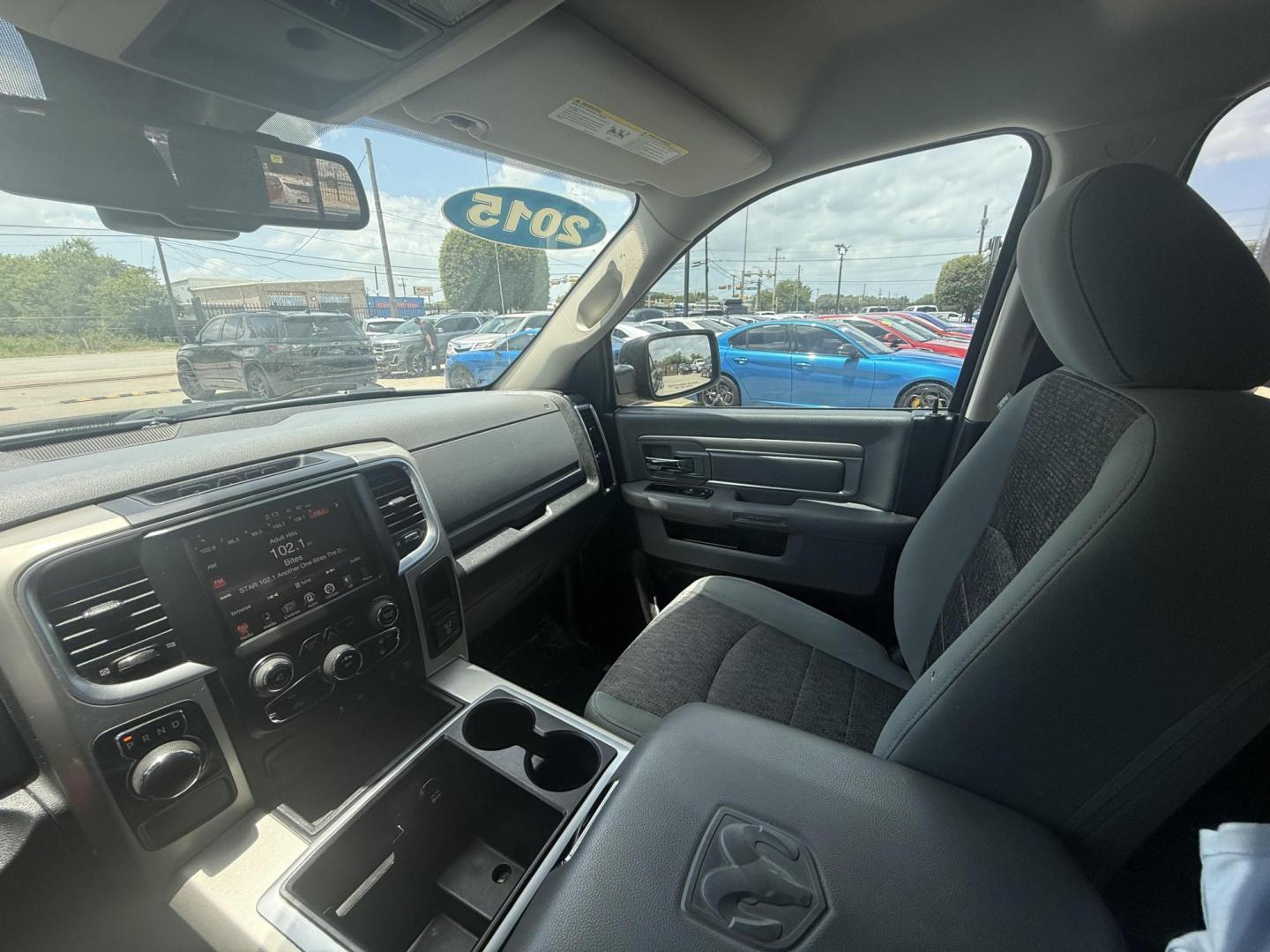 2015 No data /No data RAM 1500 51133 (1C6RR6LT0FS) with an 5.7L V8 OHV 16V engine, 8-Speed Automatic transmission, located at 2401 E Main St., Grand Prairie, TX, 75050, (972) 262-4440, 32.748981, -96.969643 - Photo#11