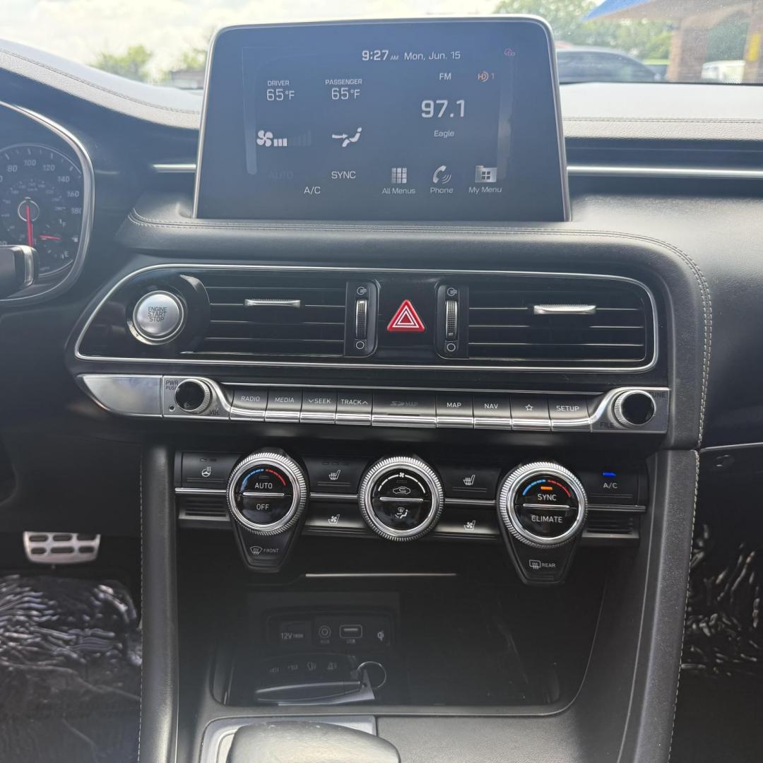 2020 No Data /No Data Genesis G70 (KMTG34LE5LU) with an 3.3L V6 DOHC 24V TURBO engine, 8-Speed Automatic transmission, located at 2401 E Main St., Grand Prairie, TX, 75050, (972) 262-4440, 32.748981, -96.969643 - Photo#2