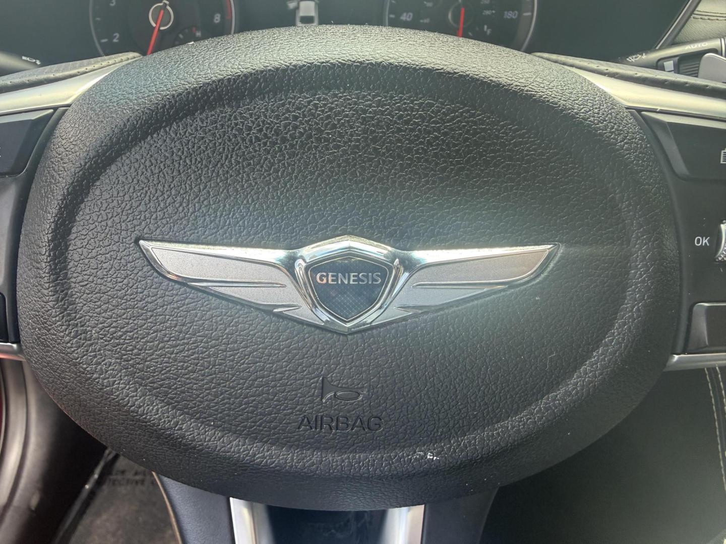 2020 No Data /No Data Genesis G70 (KMTG34LE5LU) with an 3.3L V6 DOHC 24V TURBO engine, 8-Speed Automatic transmission, located at 2401 E Main St., Grand Prairie, TX, 75050, (972) 262-4440, 32.748981, -96.969643 - Photo#6
