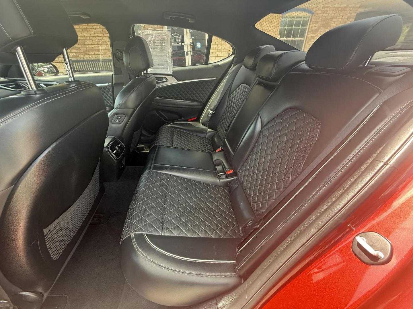 2020 No Data /No Data Genesis G70 (KMTG34LE5LU) with an 3.3L V6 DOHC 24V TURBO engine, 8-Speed Automatic transmission, located at 2401 E Main St., Grand Prairie, TX, 75050, (972) 262-4440, 32.748981, -96.969643 - Photo#12