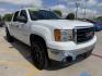 2008 Summit White /Dark Titanium/Light Titanium Cloth Interior Dark T GMC Sierra 1500 35803 (3GTEC13JX8G) with an 5.3L V8 OHV 16V engine, 4-Speed Automatic transmission, located at 2401 E Main St., Grand Prairie, TX, 75050, (972) 262-4440, 32.748981, -96.969643 - Photo#2
