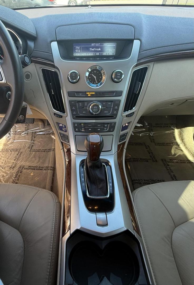 2011 Crystal Red Tintcoat /Cashmere and Cocoa Leather Interior Ebony Leather Cadillac CTS 41130 (1G6DE5EY6B0) with an 3.0L V6 DOHC 24V engine, 6-Speed Automatic6-Speed Manual transmission, located at 2401 E Main St., Grand Prairie, TX, 75050, (972) 262-4440, 32.748981, -96.969643 - Photo#9