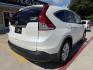 2012 White Diamond Pearl /Beige Cloth Interior Black Cloth Interior Gray Clo Honda CR-V 44641 (5J6RM3H50CL) with an 2.4L L4 DOHC 16V engine, 5-Speed Automatic transmission, located at 2401 E Main St., Grand Prairie, TX, 75050, (972) 262-4440, 32.748981, -96.969643 - Photo#3