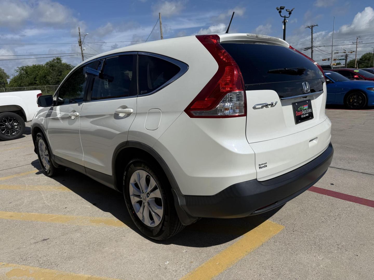 2012 White Diamond Pearl /Beige Cloth Interior Black Cloth Interior Gray Clo Honda CR-V 44641 (5J6RM3H50CL) with an 2.4L L4 DOHC 16V engine, 5-Speed Automatic transmission, located at 2401 E Main St., Grand Prairie, TX, 75050, (972) 262-4440, 32.748981, -96.969643 - Photo#22