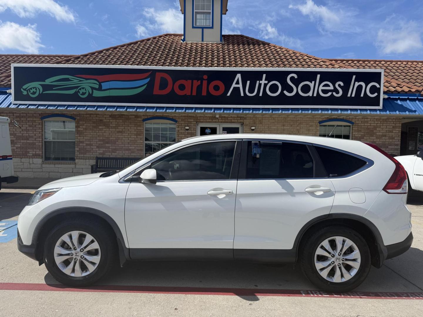 2012 White Diamond Pearl /Beige Cloth Interior Black Cloth Interior Gray Clo Honda CR-V 44641 (5J6RM3H50CL) with an 2.4L L4 DOHC 16V engine, 5-Speed Automatic transmission, located at 2401 E Main St., Grand Prairie, TX, 75050, (972) 262-4440, 32.748981, -96.969643 - Photo#28