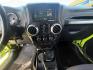 2013 Commando Green /Black Cloth Interior Black Leather Interior Black/ Jeep Wrangler 45733 (1C4BJWFG9DL) with an 3.6L V6 DOHC 24V FFV engine, 5-Speed Automatic6-Speed Manual transmission, located at 2401 E Main St., Grand Prairie, TX, 75050, (972) 262-4440, 32.748981, -96.969643 - Photo#7