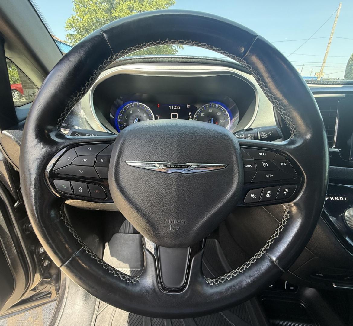 2019 Brilliant Black Crystal Pearl Coat /Black/Alloy, leather Black/Light Diesel Gray, leat Chrysler Pacifica 63940 (2C4RC1EG3KR) with an 3.6L V6 DOHC 24V engine, 9-Speed Automatic transmission, located at 2401 E Main St., Grand Prairie, TX, 75050, (972) 262-4440, 32.748981, -96.969643- Photo#35