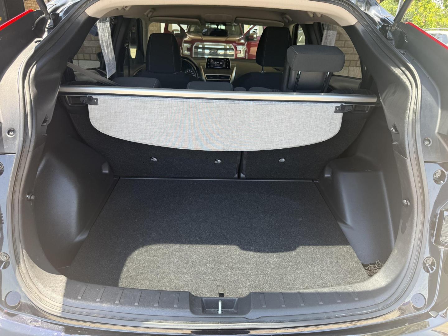 2018 Tarmac Black Metallic /Black, premium cloth Gray, premium cloth Mitsubishi Eclipse Cross 61264 (JA4AT5AA4JZ) with an 1.5L L4 DOHC 16V engine, Continuously Variable Transmission transmission, located at 2401 E Main St., Grand Prairie, TX, 75050, (972) 262-4440, 32.748981, -96.969643- Photo#24