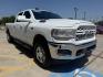 2022 Bright White Clear Coat /Black Black/Diesel Gray RAM 3500 77979 (3C63R3GJXNG) with an 6.4L V8 OHV 16V engine, 6-Speed Automatic transmission, located at 2401 E Main St., Grand Prairie, TX, 75050, (972) 262-4440, 32.748981, -96.969643- Photo#32