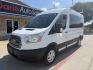 2015 Oxford White /Charcoal Pewter Pewter Ford Transit 49474 (1FDZK1CM6FK) with an 3.7L V6 DOHC 24V engine, 6-Speed Automatic transmission, located at 2401 E Main St., Grand Prairie, TX, 75050, (972) 262-4440, 32.748981, -96.969643- Photo#0