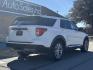2020 White Ford Explorer (1FMSK8DH3LG) with an EcoBoost 2.3L I-4 gasoline direct injection engine, located at 2401 E Main St., Grand Prairie, TX, 75050, (972) 262-4440, 32.748981, -96.969643- Photo#10