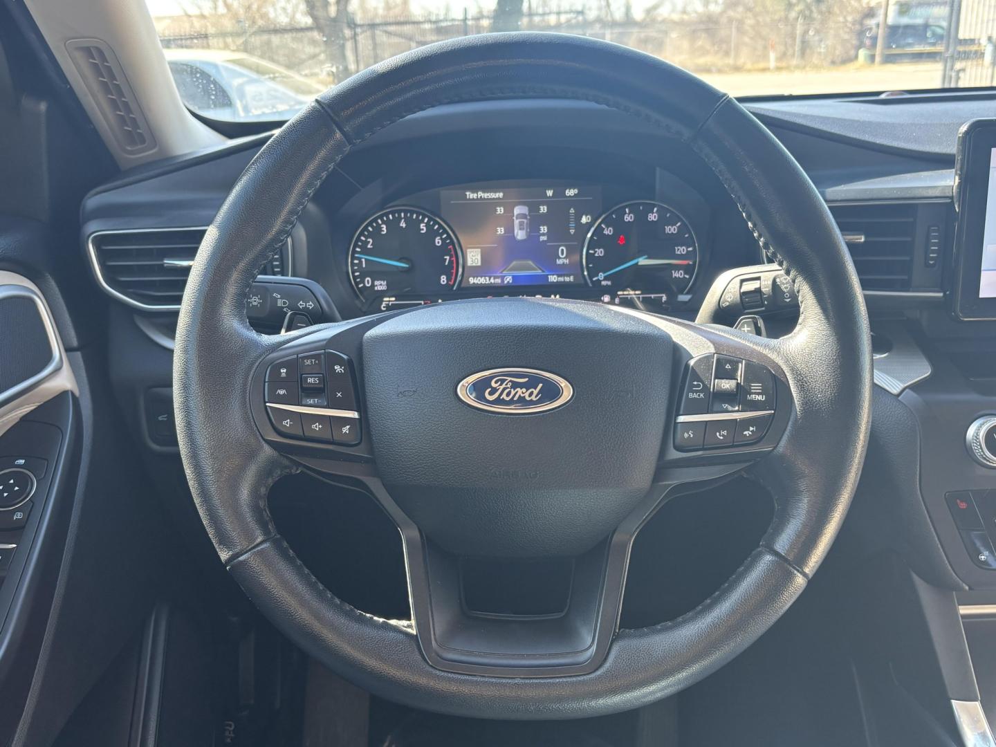 2020 White Ford Explorer (1FMSK8DH3LG) with an EcoBoost 2.3L I-4 gasoline direct injection engine, located at 2401 E Main St., Grand Prairie, TX, 75050, (972) 262-4440, 32.748981, -96.969643- Photo#12